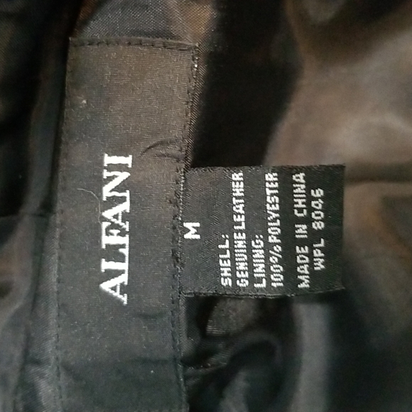 Alfani Leather Jacket - Picture 8 of 10